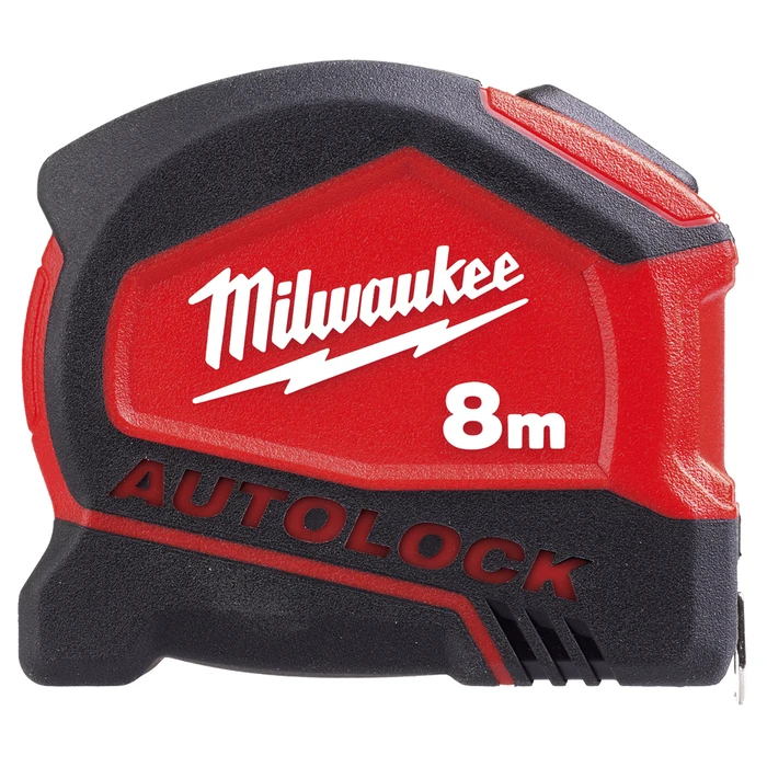Milwaukee Autolock Μετροταινία με Αυτόματη Επαναφορά 25mm x 8m (4932464664)