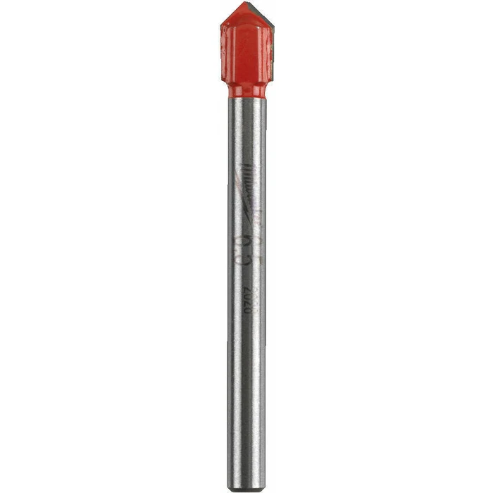 Milwaukee Τρυπάνι Καρβιδίου 6.5x60mm με Κυλινδρικό Στέλεχος για Γυαλί & Πλακάκια