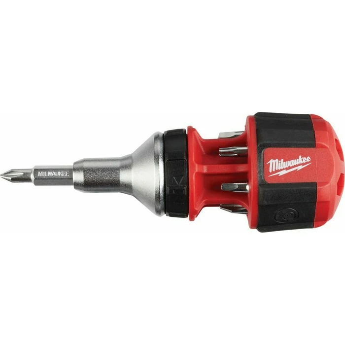 Milwaukee Screwdriver with 8 Interchangeable Bits 4932471868