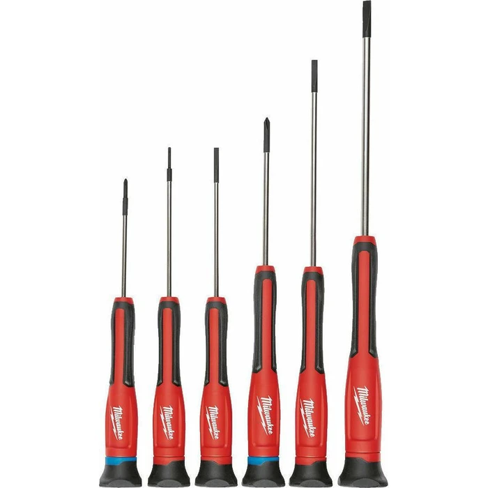 Milwaukee Precision Screwdriver Set with 6 Interchangeable Bits (4932471869)