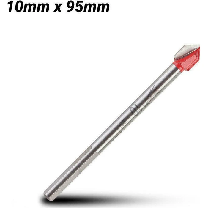 Milwaukee 10mm Carbide Drill Bit for Glass, Tiles & Building Materials - 4932471960