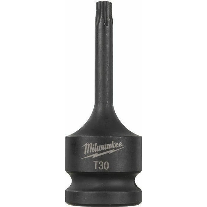 Milwaukee Μακρύ Καρυδάκι Αέρος Torx T30 με Καρέ 1/2''