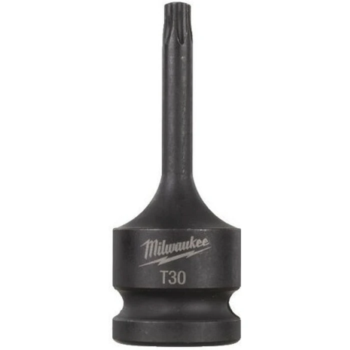 Milwaukee Long Air Impact Torx Bit Socket T30 with 1/2'' Square Drive