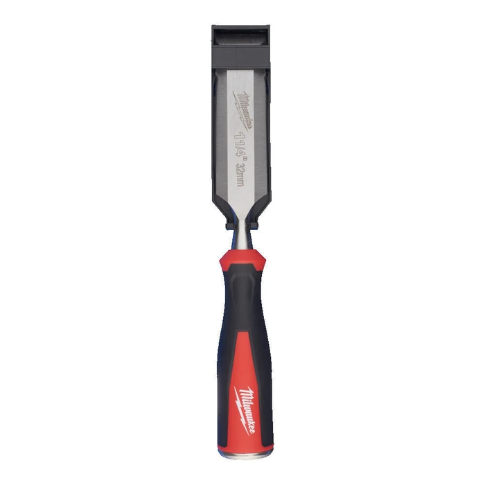 Milwaukee Chisel with 32 mm Straight Blade and Plastic Handle