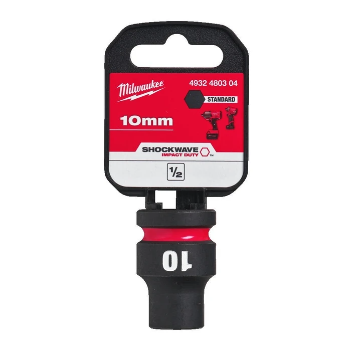 Milwaukee Shockwave Καρυδάκι Εξάγωνο Αέρος 10mm 1/2" (4932480304)
