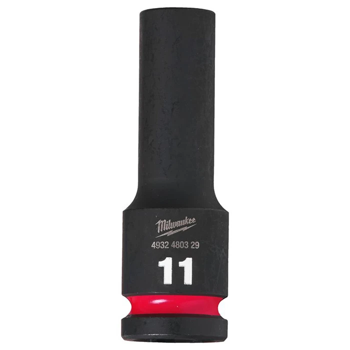 Milwaukee Shockwave Καρυδάκι Αέρος Εξάγωνο Μακρύ 1/2" 11mm (4932480329)