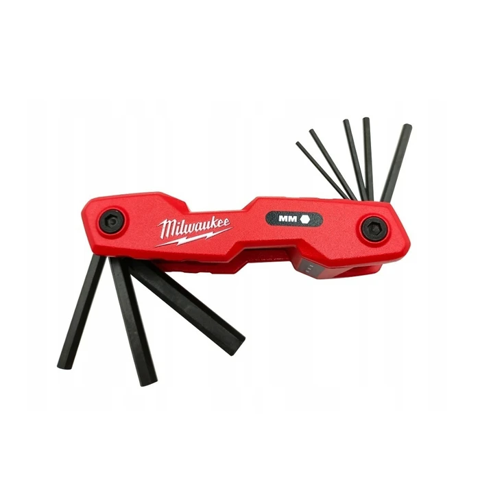 Milwaukee Folding Hex Key (Allen) Set 1.5–8 mm, Model 4932480978