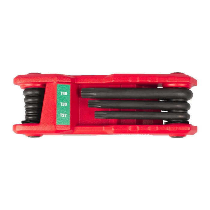 Milwaukee Folding Torx Key Tool (T9–T40) - Model 4932480979