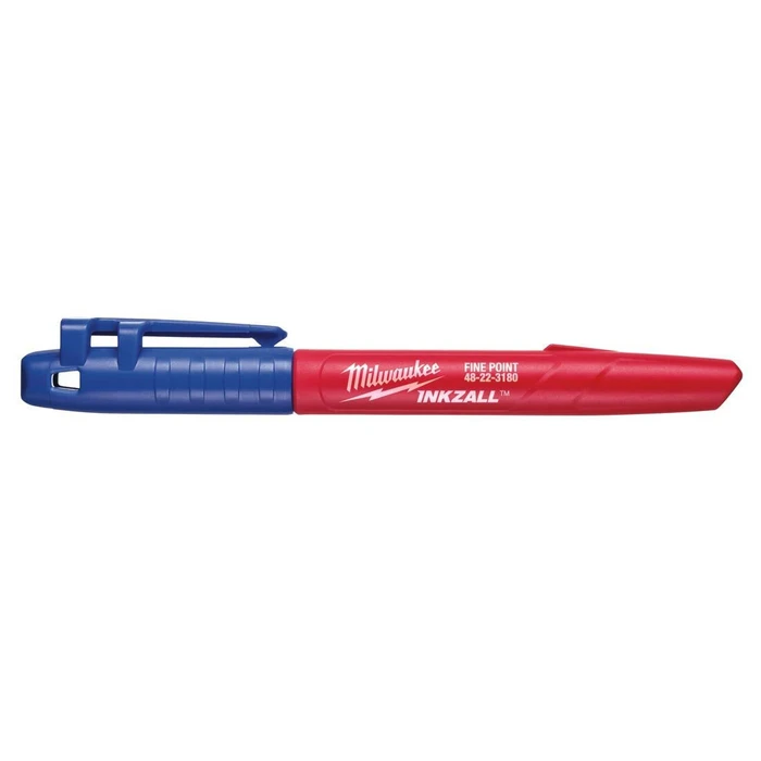Milwaukee Inkzall Ανεξίτηλος Μαρκαδόρος Μπλε 1 mm