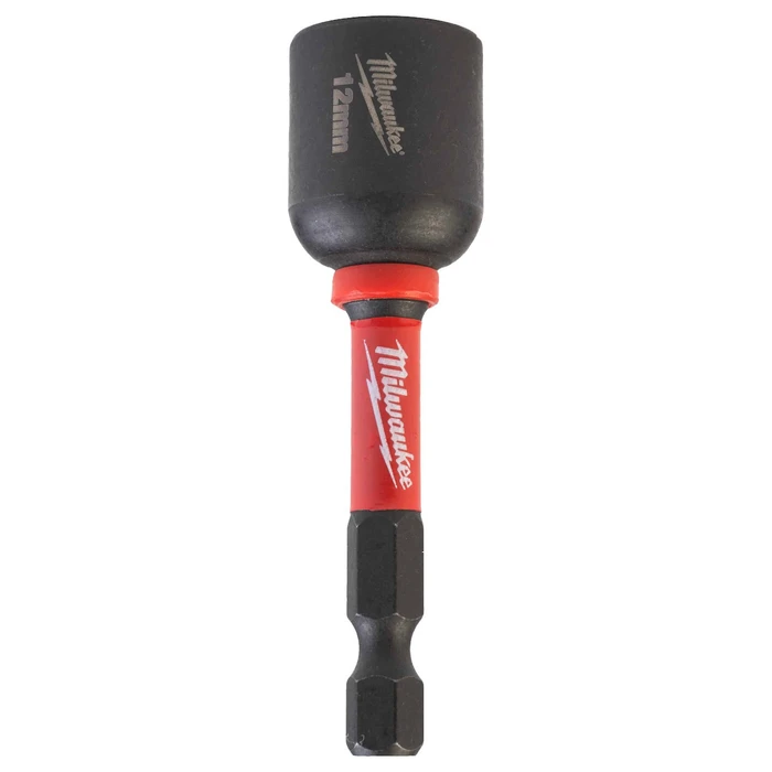 Milwaukee Shockwave Magnetic Hex Nut Driver, 12 mm, MPN 4932492442