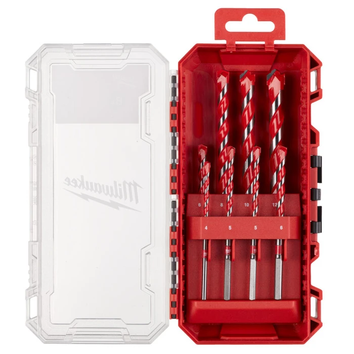 Milwaukee Set 8 Carbide TCT Hole Saws for Building Materials 4932493881