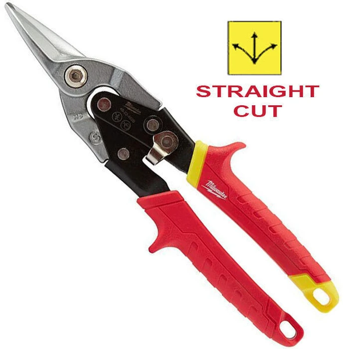 Milwaukee Ψαλίδι Λαμαρίνας Ίσιο 260 mm (Μοντέλο 48224530)
