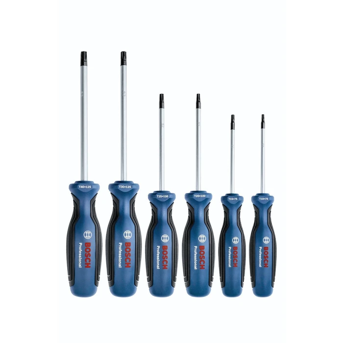Bosch Σετ 6 Κατσαβίδια με 6 Εναλλασσόμενες Μύτες (Torx) 1600A01V09