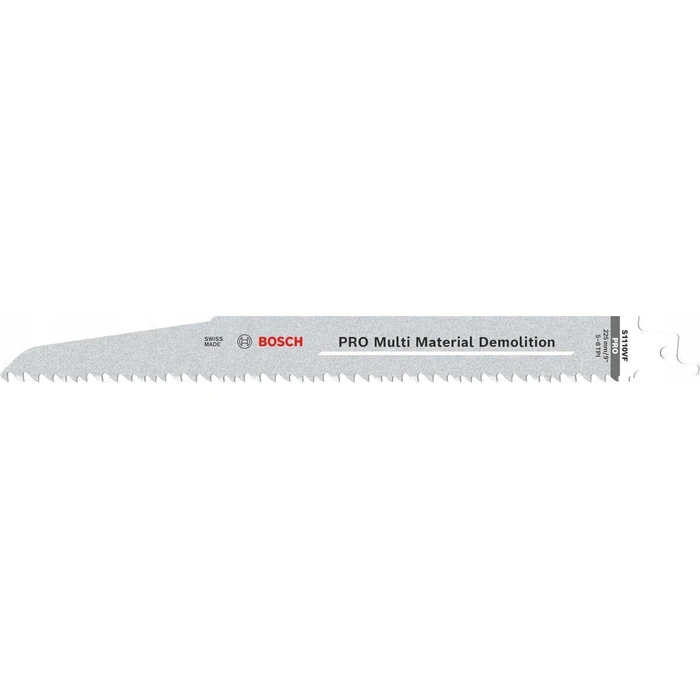 Bosch Pro Multi Material Demolition S1110VF Reciprocating Saw Blade 225 x 22 x 1.6 mm - 2 pcs
