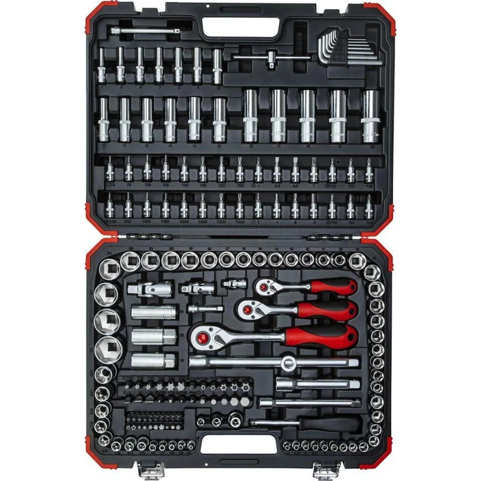 GEDORE red Σετ καστάνιας και καρυδάκια 1/4" + 3/8" + 1/2" 172 τεμαχίων