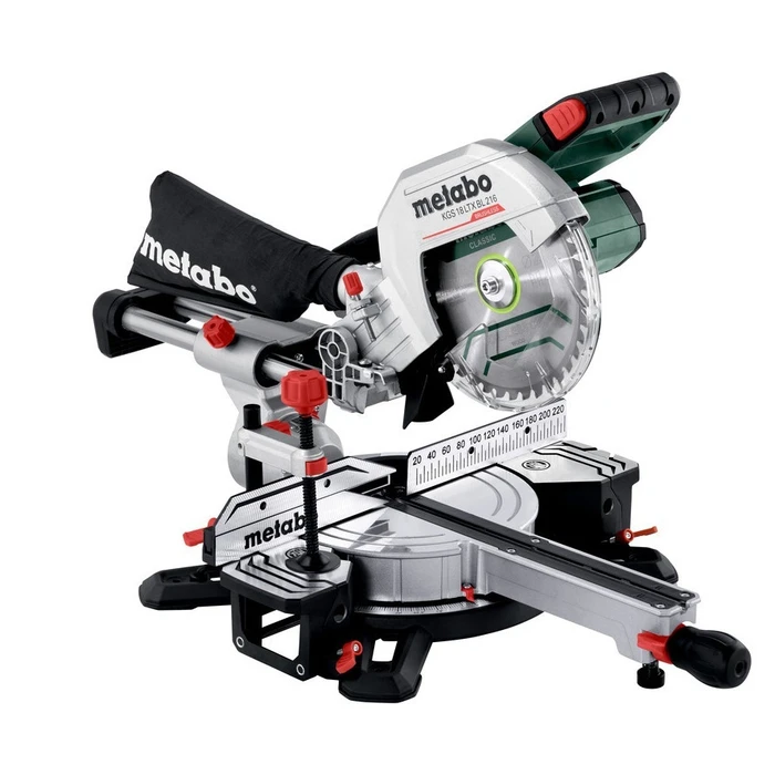 Πριόνι φαλτσοκοπής Metabo KGS 18 LTX BL 216, 18V, 216 mm, Body Only
