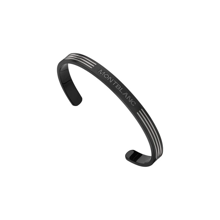 MontBlanc Ανδρικό Βραχιόλι από Ανοξείδωτο Ατσάλι 6,3 cm