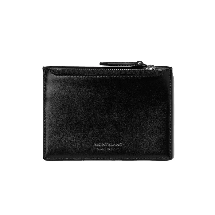 MontBlanc Leather Unisex Card Holder MB129907 Black