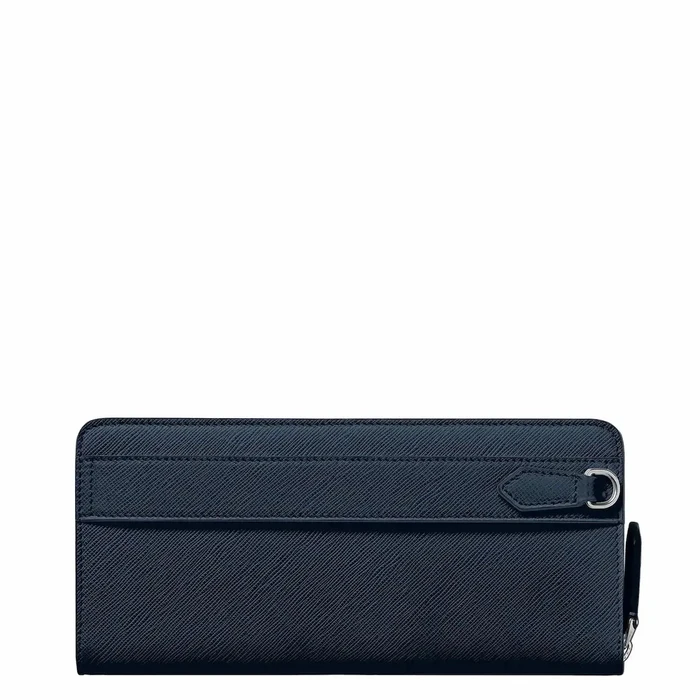 MontBlanc Δερμάτινη Τσάντα Ώμου/Χιαστί Μπλε MB131734