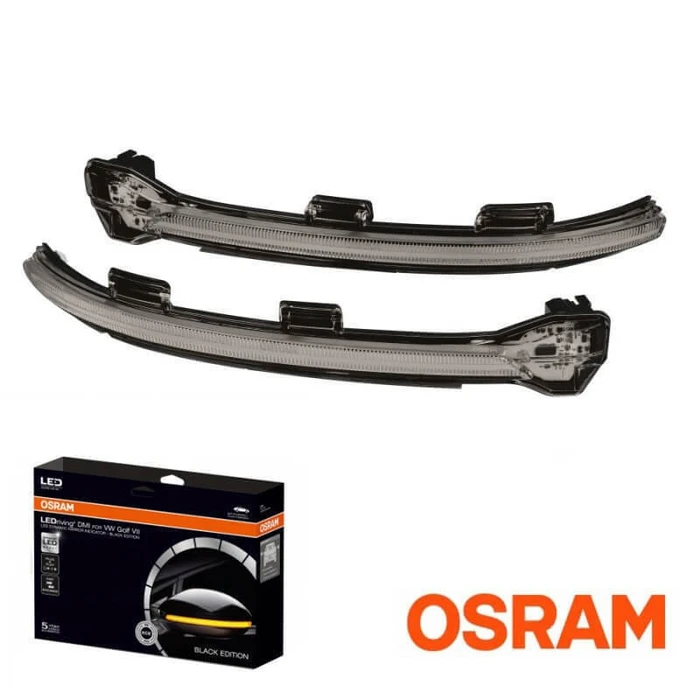 Osram Φλας LED για Volkswagen Golf VII (2012-2016) / 7.5 FL (2017+) / Touran II (2015+), 2 τεμ. - LEDDMI 5G0 BK S