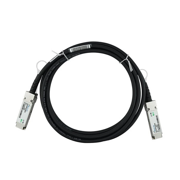 BlueOptics 40G QSFP+ to QSFP+ Direct Attach Copper Cable 1m (QSFP-40G-C1M-BL)