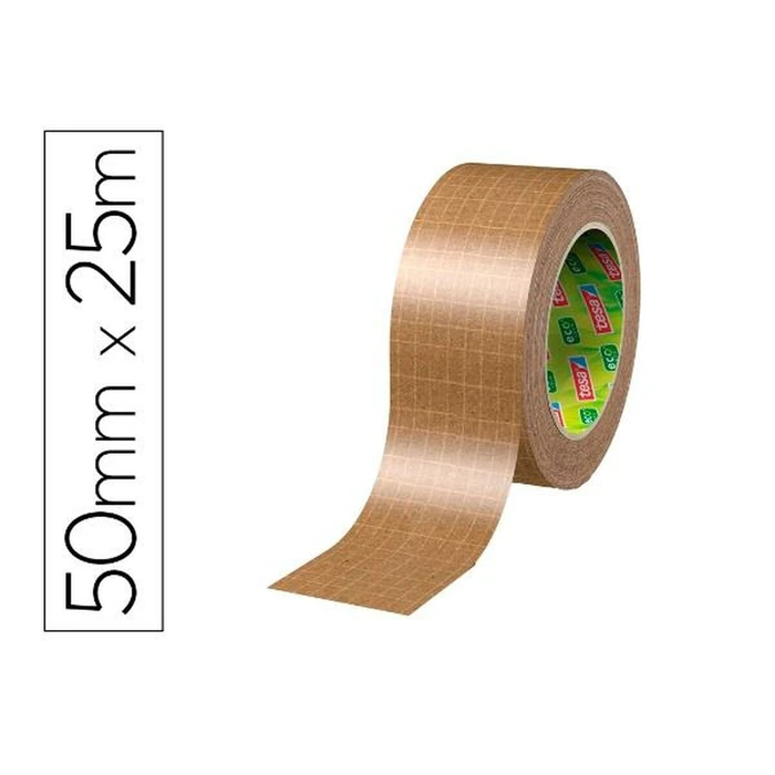 Tesa tesapack Papier ecologo Ultra Strong - Ταινία χαρτιού συσκευασίας 50 mm x 25 m