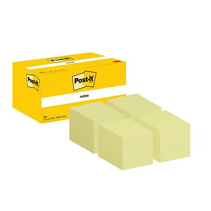 Αυτοκόλλητα Χαρτάκια 3M Post-it Note 653 38x51mm Κίτρινο (3) (MMM6533GE)