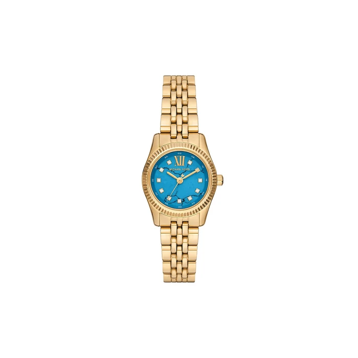 Michael Kors Lexington Γυναικείο Ρολόι 26mm Χρονογράφος Μπαταρίας με Χρυσό Μεταλλικό Μπρασελέ MK4813