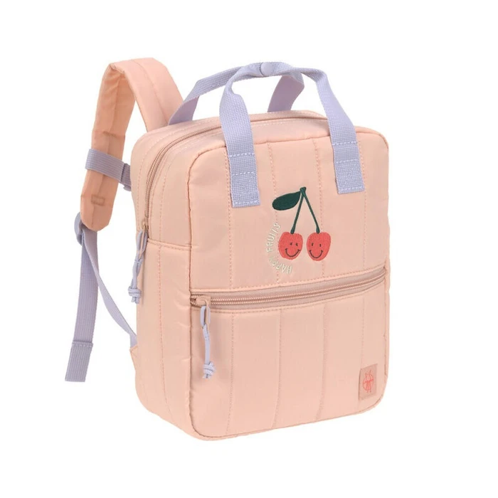 Lassig Little Gang Square Backpack - Cherry (peach)