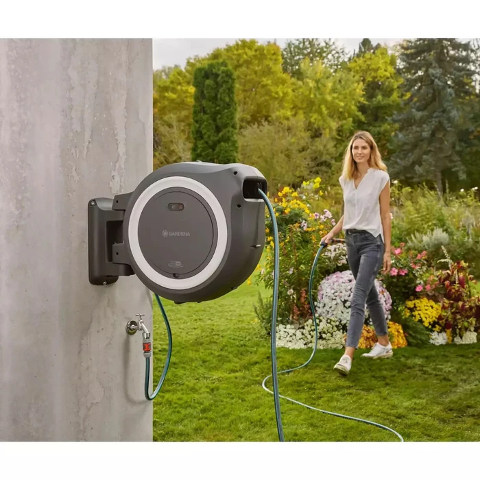 Gardena PowerRoll XL P4A Solo με λάστιχο 35 m, 18 V