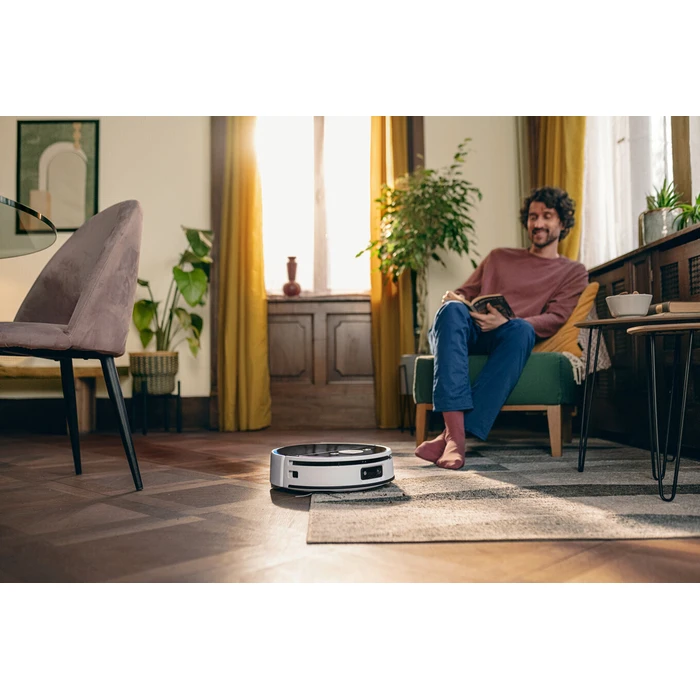 Karcher RVF 7 Robot Vacuum with LiDAR Mapping & 13000 Pa Suction (White)