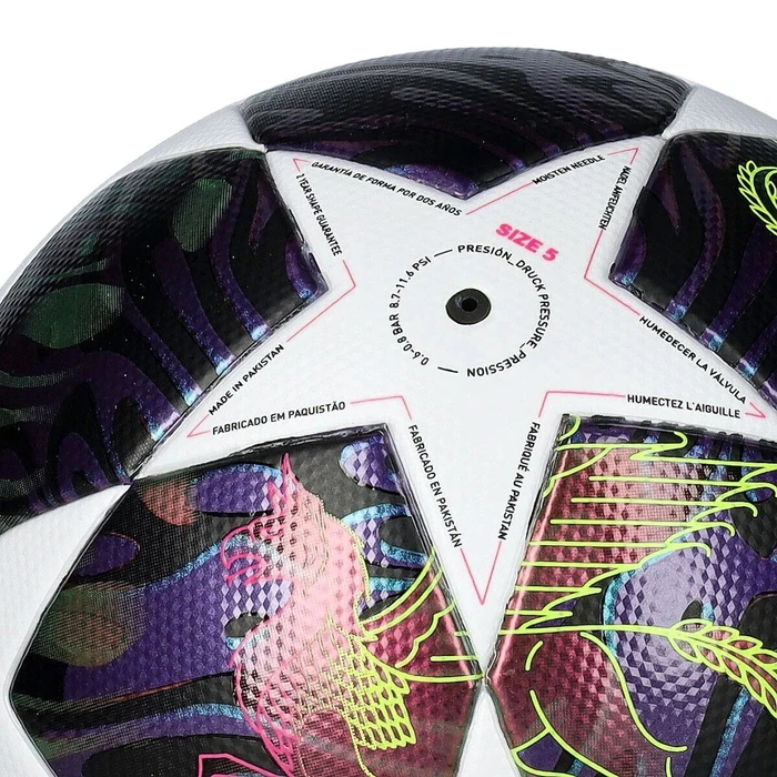 adidas UEFA Champions League Final 25/26 League Box JX9101 Football Ball (Training, Size 4) - Purple/White