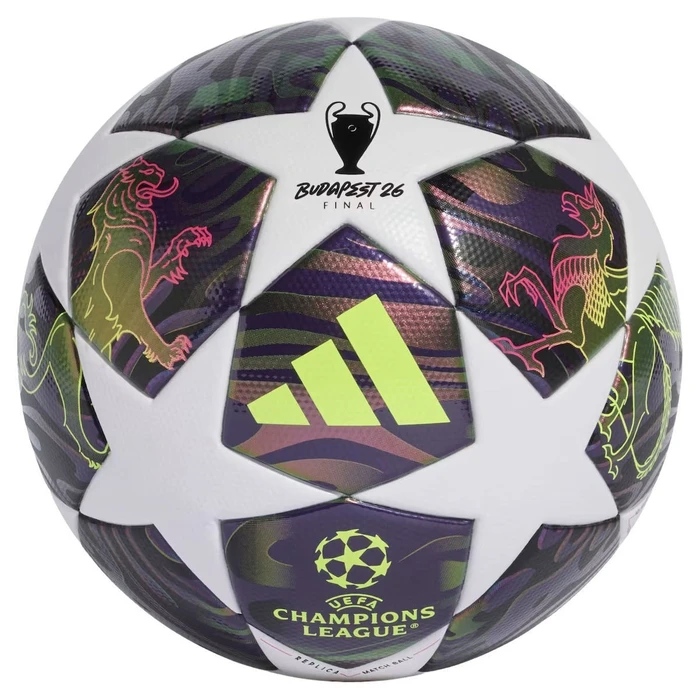 adidas UEFA Champions League Final 25/26 League JX9095 Football (Purple/White) - Size 5