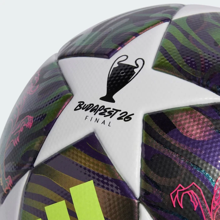 adidas UEFA Champions League Final 25/26 League JX9095 Football (Purple/White) - Size 5
