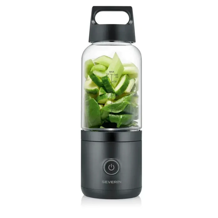 Severin SM 3744 Smoothie Blender USB-C 350 ml Black Matte