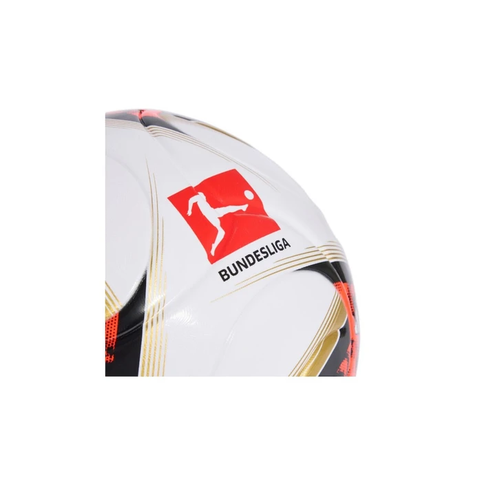 adidas Bundesliga 26/27 Torfabrik League Box HY5057 - Μπάλα Ποδοσφαίρου (Λευκό/Πορτοκαλί/Χρυσό)