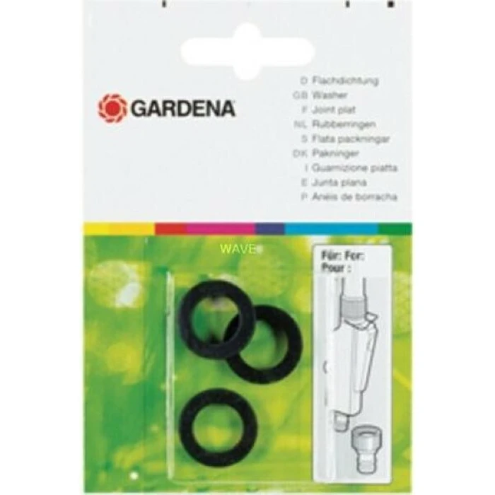 Gardena Flat Gasket (O-ring) for articles 940/2802/18202/18242 - MPN 05301-20