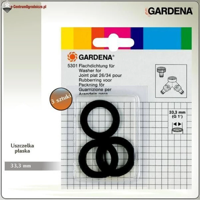 Gardena Flat Gasket (O-ring) for articles 940/2802/18202/18242 - MPN 05301-20