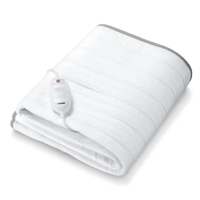 Beurer Electric Blanket TS17 150 x 80 cm White Grey 100 Percent Polyester 65 W