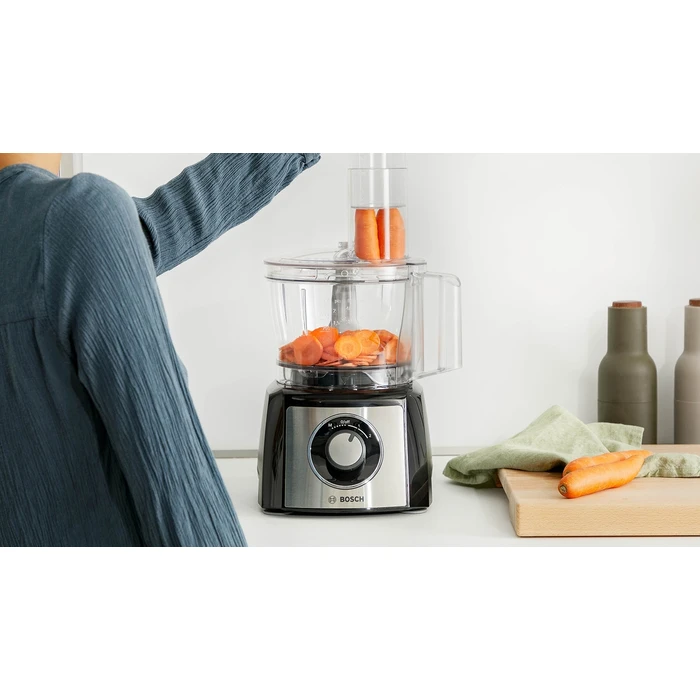 Bosch Food Processor MultiTalent 3 Black Stainless Steel MCM3501M