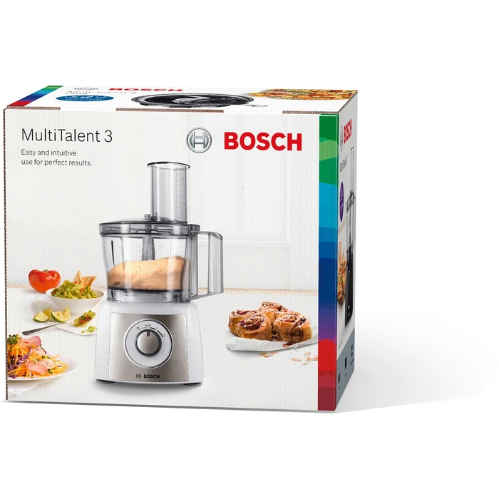 Bosch Food Processor MultiTalent 3 Black Stainless Steel MCM3501M