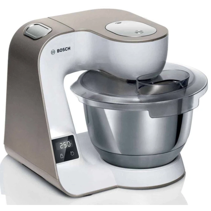 Bosch MUM 5 Serie 4 Κουζινομηχανή 1000W με Ανοξείδωτο Κάδο 3.9lt Λευκή