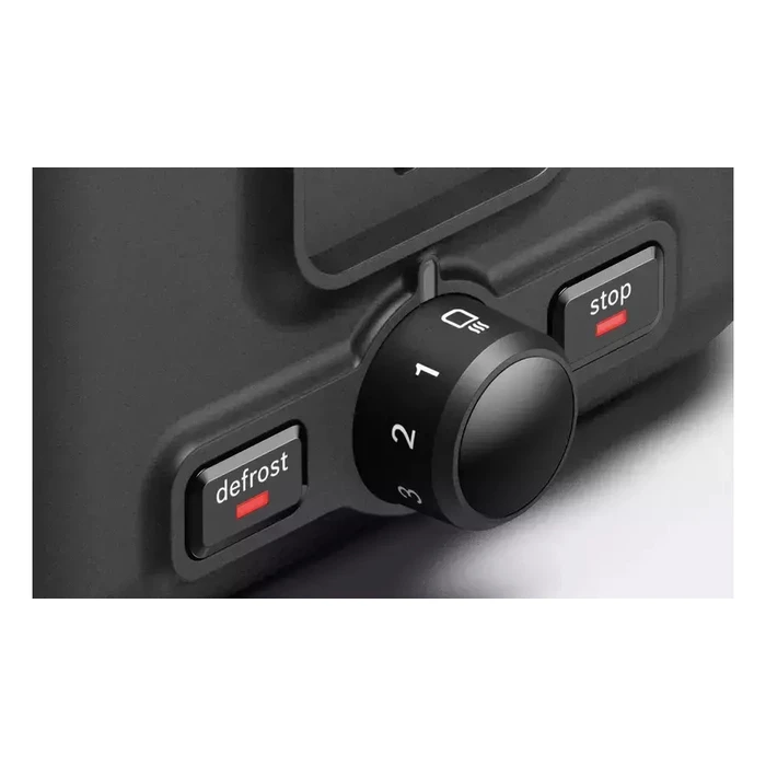 Bosch TAT3P423 2-Slice Toaster 970W Black