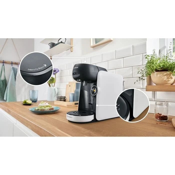 Bosch Καφετιέρα για Κάψουλες Tassimo TAS164E 3.3 bar Snow White