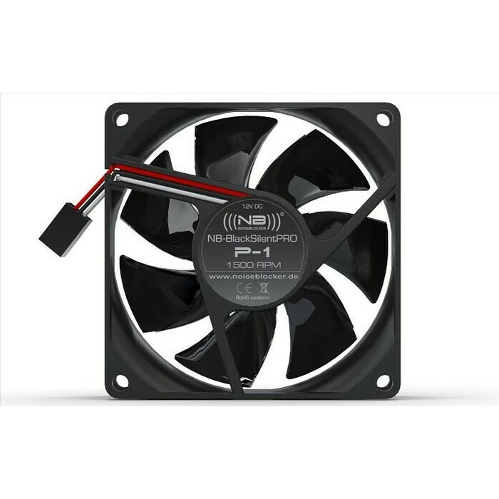 Noiseblocker BlackSilent Pro P-P 80mm (2000rpm) 3-Pin - Χωρίς LED