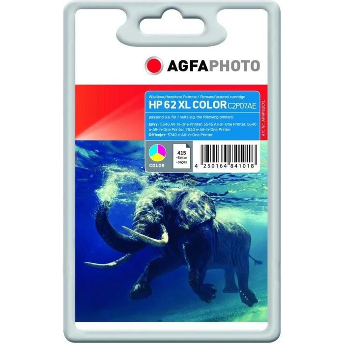 AgfaPhoto Γνήσιο Μελάνι Εκτυπωτή InkJet Photo Κυανό (APHP62CXL)