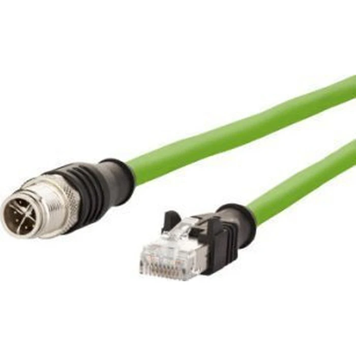 METZ CONNECT Καλώδιο σύνδεσης M12 αρσενικό σε RJ45 αρσενικό 8-πολικό X-coded, 2 m