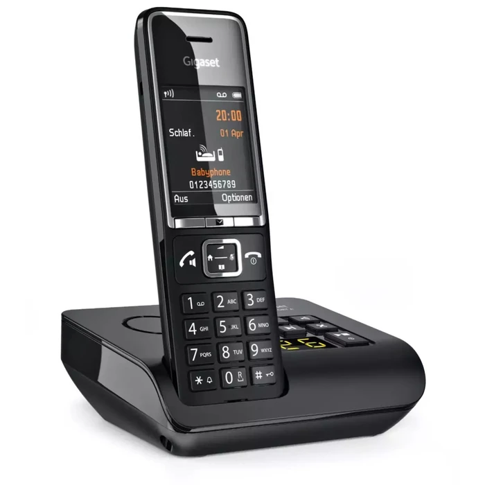 Ασύρματα τηλέφωνα Gigaset Comfort 550A black/chrome