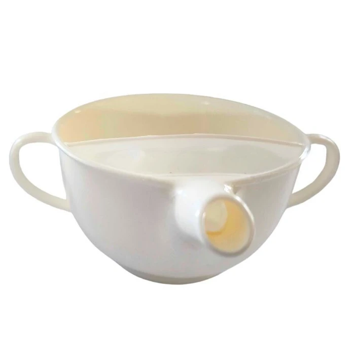 Safe Mug with Two Handles (200 ml) - Cream