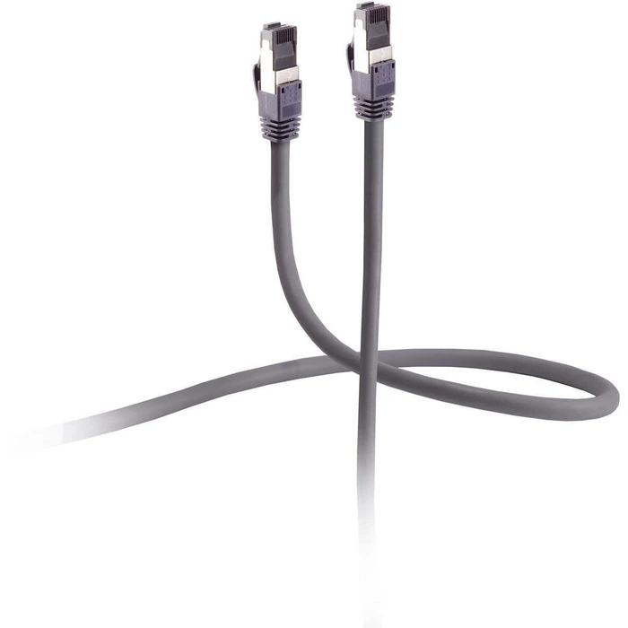 Shiverpeaks U/FTP (STP) Cat6a Armored Ethernet Patch Cable 0.5 m Grey (FL31-59010)